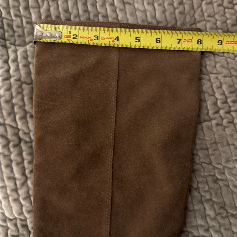 Franco Sarto Tan Knee-High Boots - Picture 4 of 9